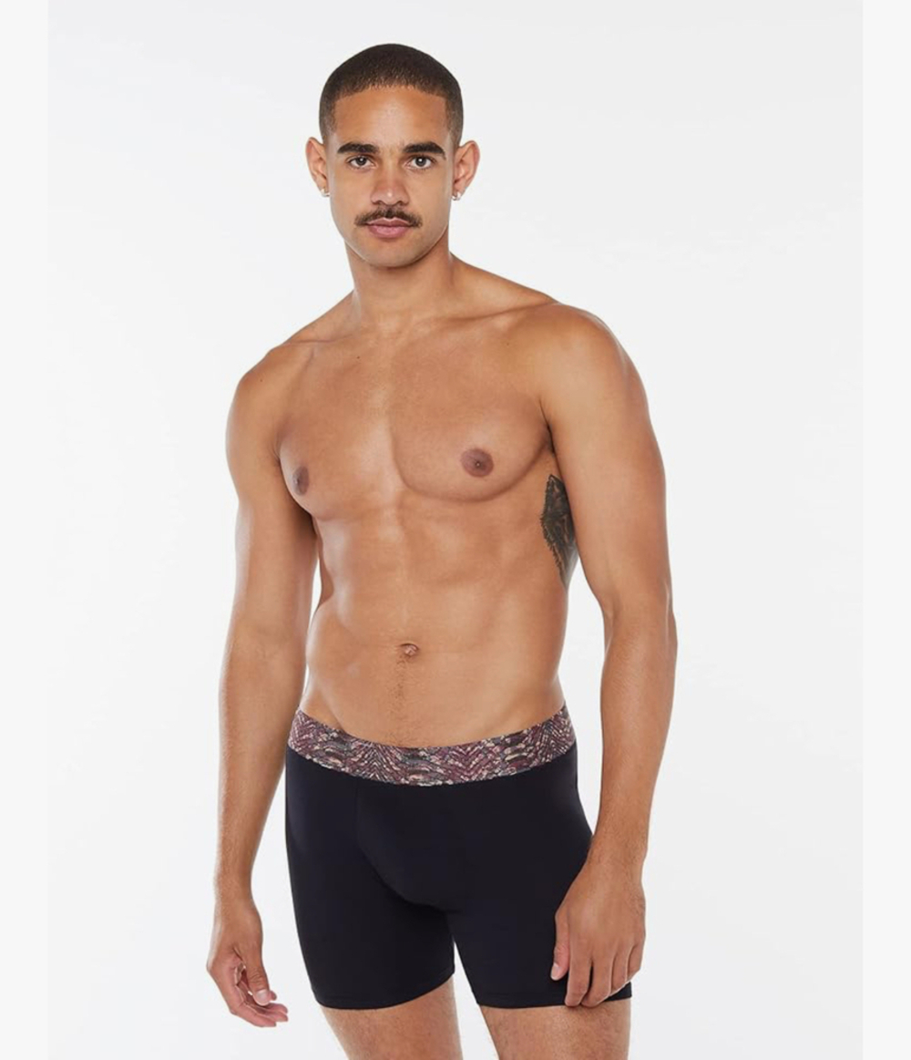 Savage X Fenty Men's Savage X Boxer Briefs Caviar